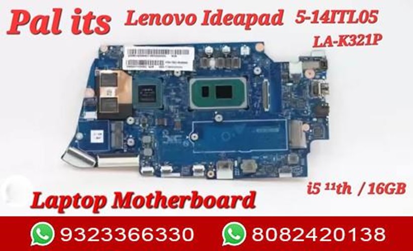 Lenovo IdePad 5 14ITL05 LA-K321P Laptop Motherboard